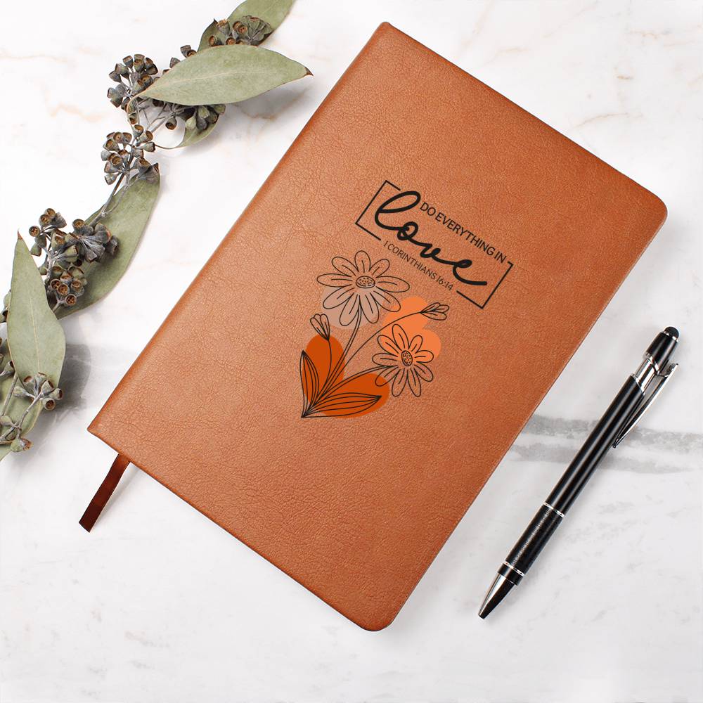 Floral Scripture Love Journal