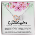 To my granddaughter, always keep me in your heart