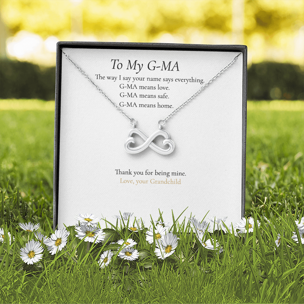 She isn't just Grandma. She's G-Ma. And this necklace was made for the name that means everything.
