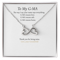 She isn't just Grandma. She's G-Ma. And this necklace was made for the name that means everything.